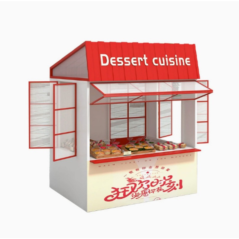 Food Good Snacks - Outdoor scenic mobile display stand Internet