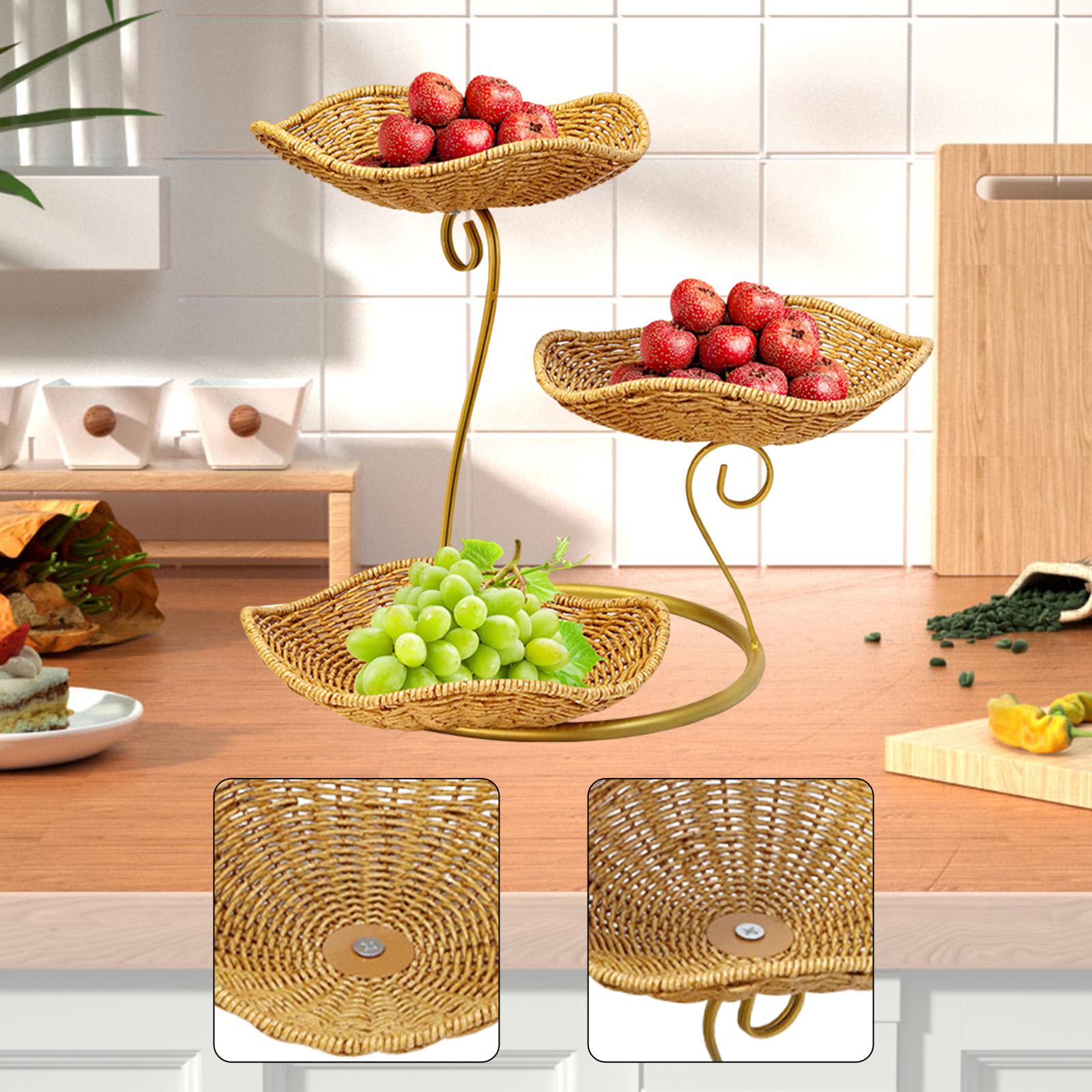 Nice Fruit Basket 3 Tiered For - Nice Food Snacks review and price