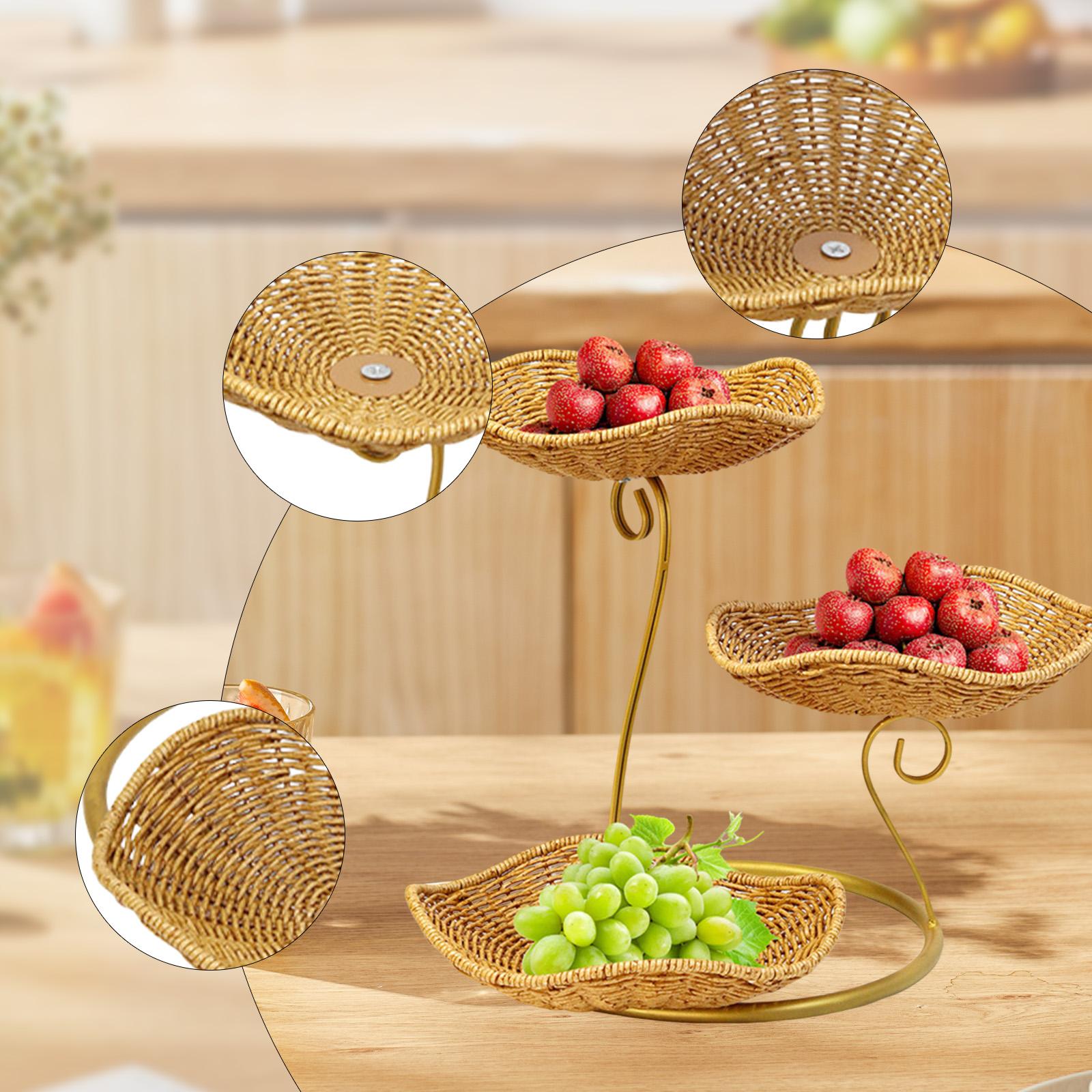 Nice Fruit Basket 3 Tiered For - Nice Food Snacks review and price